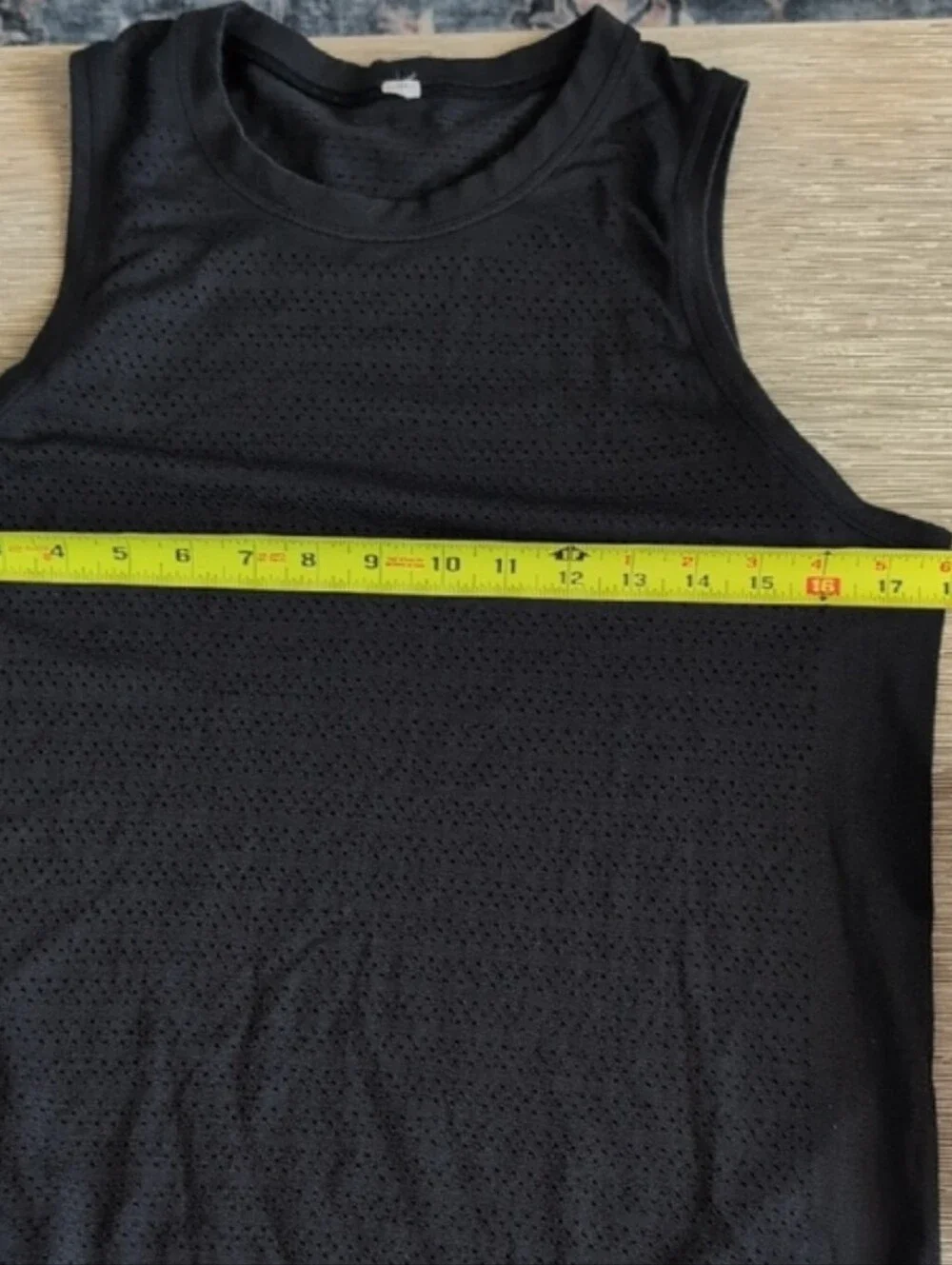 lululemon athletica Black Sleeveless Athletic Tank Muscle Top Size Small Or 6